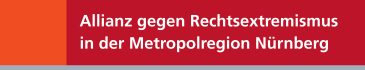 Logo: Allianz gegen Rechtsextremismus in der Metropolregion Nürnberg